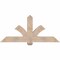 Ekena Millwork Redmond Smooth Timber Gable Bracket, Douglas Fir, 60"W x 27"H x 5 1/2"D x 5 1/2"F, 11/12 Pitch GBW060X27X0606RED00SDF - alternate 1
